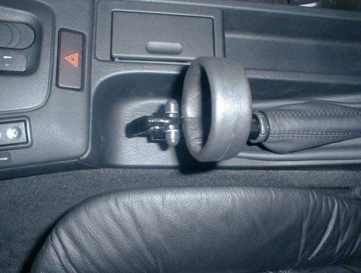 Handbremsveränderung-stumpf